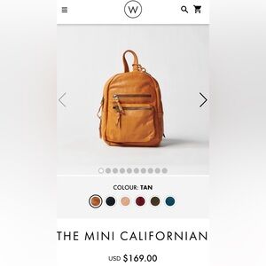 Wanders mini backpack